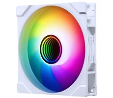 Unverpackt - PHANTEKS M25 Gen2 PWM D-RGB Umkehrblatt weiß / 140 mm / Hydrauliklager / 36,4 dB bei 1800 U/min / 101,78 CFM / unverpackt