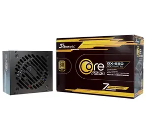 Seasonic Core GX-650 / 650 W / 80+ Gold / Aktive PFC / 120 mm