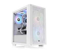 Thermaltake Versa H16 TG ARGB weiß / Micro-ATX / 3x USB / 3x 120 mm / ohne Netzteil / transparente Seitenwand 