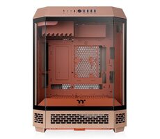Thermaltake The Tower 600 braun / ATX / 4X USB-A 3.2 / 1x USB-C 3.2 / 2x 140 mm / ohne Netzteil / transparente Seitenwand 