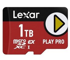 Lexar PLAY PRO microSDXC Express Card 1 TB / Lesen: 900 MB/s / Schreiben: 600 MB/s / V30