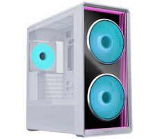 Lian Li LANCOOL 217 INF weiß / ATX / 2x USB 3.0 + 1x USB C / ohne Netzteil / transparente Seitenwand