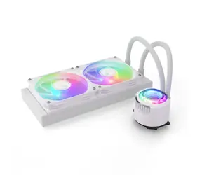 Valkyrie VK-AIOJR240W Jarn Weiß / AIO-CPU-Wasserkühlung / 2x 120 mm / 34 dB / AMD + Intel 