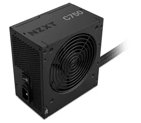 NZXT C750 Bronze (ATX 3.1) Schwarz / ATX / 750 W / Aktive PFC / 120 mm / 80 PLUS Bronze / Nicht modular