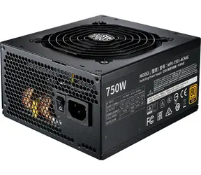 Ausgepackt - Cooler Master MWE GOLD 750 V2 / 80PLUS GOLD / Vollmodular / 120 mm / ausgepackt