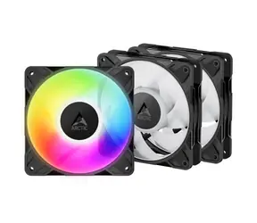 ARCTIC P12 Pro A-RGB (3 Stück) schwarz / 120 mm / PWM PST / 3000 U/min / 77 CFM / 4-polig