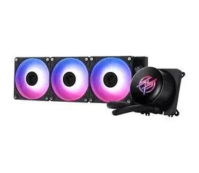 MSI MPG CoreLiquid P13 360 schwarz / 3x 120 mm / 20 dB bei 2050 U/min / 64,9 CFM / AMD + Intel