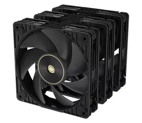 Asus PROART PF120 3-in-1-Kühler, schwarz / 3 x 120 mm Lüfter / Advanced FDB / 1400-3000 U/min / 104,8 CFM / 39 dB