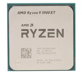 AMD RYZEN 9 5900XT - TRAY @ 3,3 GHz / Turbo 4,8 GHz / 16 Kerne, 32 Threads / L2 8 MB, L3 64 MB / AM4 / Zen 3 / 105 W