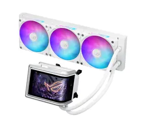 Asus ROG RYUO IV 360 ARGB weiß / CPU-Wasserkühlungsset / 3x 120 mm / max. 30,7 dB / max. 2200 U/min / ARGB