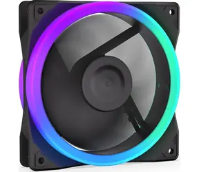 Endorfy Corona 120 schwarz / 120 mm ARGB / 200-1600 U/min / FBD / ARGB / 4-Pin PWM