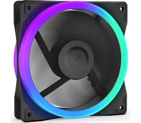 Endorfy Corona 120 Reverse Schwarz / 120 mm ARGB / 200-1600 U/min / FBD / ARGB / 4-Pin PWM