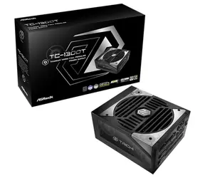 ASRock TC-1300T / ATX / 1300W / 80 PLUS Titanium / 135 mm / Modular