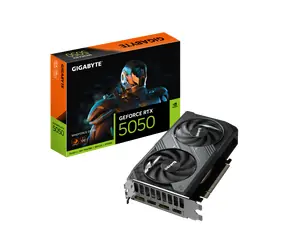 GIGABYTE GeForce RTX 5050 WINDFORCE OC 8GB / 2587MHz / 8GB GDDR6 / 128-Bit / 2x HDMI + 2x DP / 550W (8)