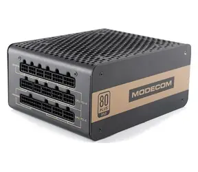 Ausgepackt - Modecom Volcano 850W Gold schwarz / 850 W / 80 PLUS Gold / aktive PFC / 120-mm-Lüfter / ATX / ausgepackt