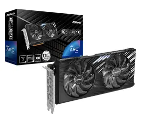 Ausgepackt - ASRock Intel Arc A750 SE 8G / 2200 MHz / 8 GB GDDR6 / 256-Bit / 1x HDMI + 3x DP / (8+8) / ausgepackt