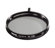 HAMA Zirkularpolarisationsfilter 58 mm, Schwarz