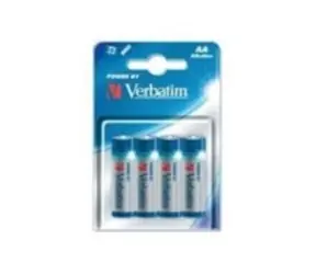 Verbatim AAA-Batterien ALKALINE (Alkaline), 4 Stück in einer Packung