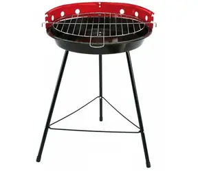 Gartengrill Happy Green Stativ rot