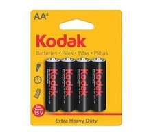 4 Stück Blister Kodak Zinkchloridbatterien / Xerox