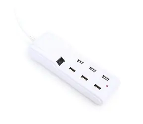 Omega Family / Ladegerät / USB / 6x USB / 4,5A / weiß