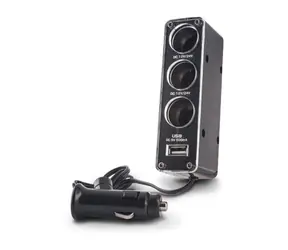 Forever Autoladegerät TFO ADAPTER 1-3 + USB schwarz