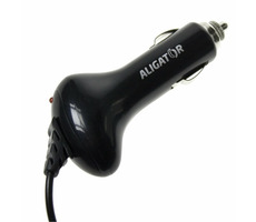 Aligator Autoladegerät mit microUSB schwarz / 1A / Nachverkauf