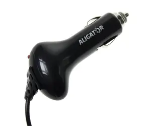 Aligator Autoladegerät mit microUSB schwarz / 1A / Nachverkauf
