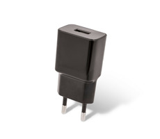 Setty GSM043798 schwarz / Netzwerkladegerät mit USB / 2,4A 