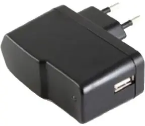 Niceboy USB-Ladegerät 230V Strong 1000mA schwarz / Netzladegerät / USB-A