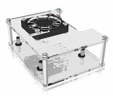 ICY BOX Acrylgehäuse für Raspberry Pi 2 B & 3 B | B+