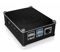 Icy Box IB-RP110 schwarz / Schutzhülle für Raspberry Pi 4B