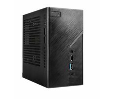 ASRock DeskMini B660 schwarz / LGA1700 / 2x DDR4 / 2x 2,5" / VGA / HDMI / DP / WLAN-Steckplatz / Kein Betriebssystem