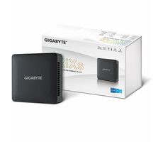 GIGABYTE Brix H 1355 Barebone / Core i7-1355U 1,7 GHz / 2x DDR4 / 3x M.2 + SATA / 2x HDMI + 1x mDP / 4X USB + 1x USBC