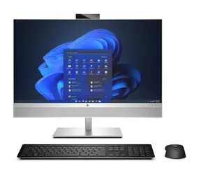 HP EliteOne 870 G9 AiO Silber / 27" QHD / Intel Core i7-14700 2,1 GHz / 32 GB / 1 TB SSD / Intel UHD / W11P