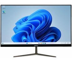 Umax U-One 24AN Pro schwarz / 23,8" FHD / Intel Alder Lake N100 3,4GHz / 8GB / 128GB SSD / Intel UHD / W11P