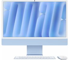 Apple iMac 24 M4 (2024) blau / 24" 4,5K / Apple M4 / 16GB / 512GB SSD / Apple 10-Core / macOS