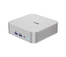 GEEKOM A8 silber / AMD RYZEN 7 8745HS / 32GB / 1TB SSD / AMD Radeon 780M / WLAN / BT / LAN / W11P