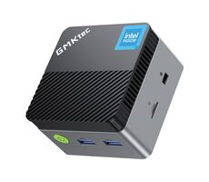 GMKtec G5 schwarz / Intel N97 / 12GB / 512GB SSD / Intel UHD / WLAN / BT / LAN / W11P