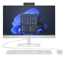 HP ProOne 245 G10 AiO weiß / 23,8" FHD / AMD RYZEN 3 7320U 2,4GHz / 8GB / 512GB SSD / Radeon 610M / W11P