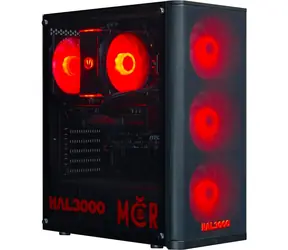 HAL3000 MČR Finale Elite schwarz / AMD RYZEN 7 5700X 3,4 GHz / 32 GB / RX 9060 XT 16 GB / 1 TB SSD / WLAN / W11H