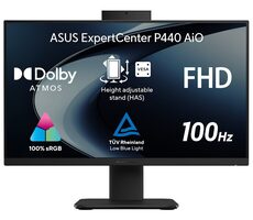 Asus P440VAK schwarz / 23,8" FHD / Intel Core i3-1315U 1,2 GHz / 8 GB / 512 GB SSD / Intel Grafik / W11H