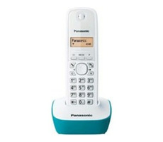 Panasonic KX-TG1611FXC / Mobiltelefon / CLIP / Speicher für 50 Namen / Blaugrün