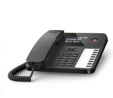 Gigaset DESK 600 schwarz / kabelgebundenes Telefon / Display