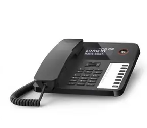 Gigaset DESK 600 schwarz / kabelgebundenes Telefon / Display
