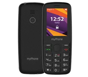 MyPhone 6410 LTE schwarz / 2,4" / Dual-SIM / Bluetooth / microSD / UKW-Radio / LED-Taschenlampe / 1400 mAh