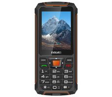 Evolveo StrongPhone Z6 schwarz-orange / 2,8" / 2MP / Dual-SIM / IP68 
