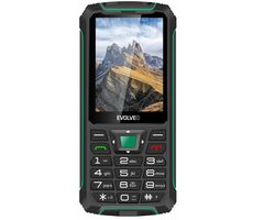Evolveo StrongPhone W4 schwarz-grün / 2,8" / 2MP / Dual-SIM / IP68 