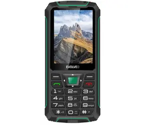 Evolveo StrongPhone W4 schwarz-grün / 2,8" / 2MP / Dual-SIM / IP68 