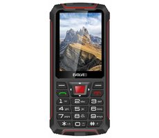 Evolveo StrongPhone W4 schwarz-rot / 2,8" / 2MP / Dual-SIM / IP68 